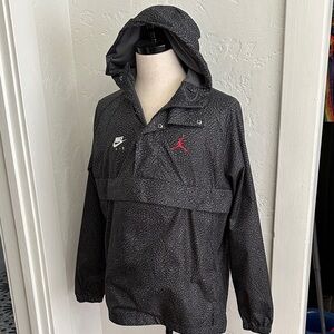 Jordan 1988 Black Cement 3 Anorak Windbreaker